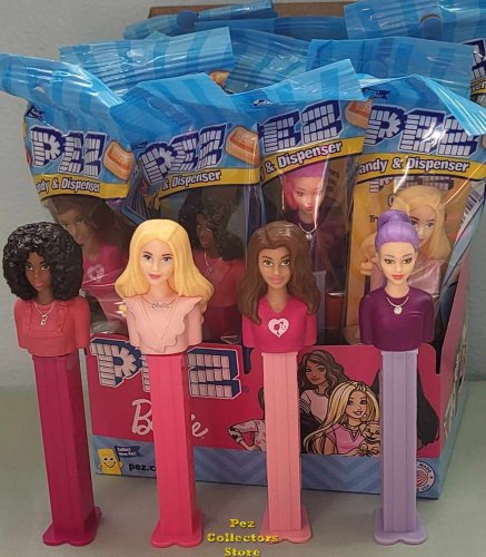 (image for) 2024 USA Barbie Pez Set of 4 Mint in Bag