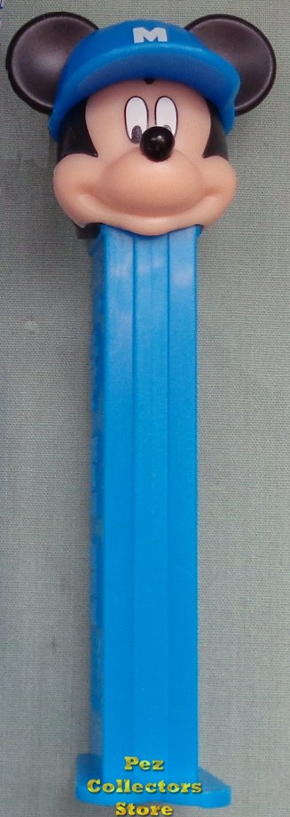 (image for) 2021 Mickey Mouse Pez with Blue Baseball Cap Loose - Click Image to Close