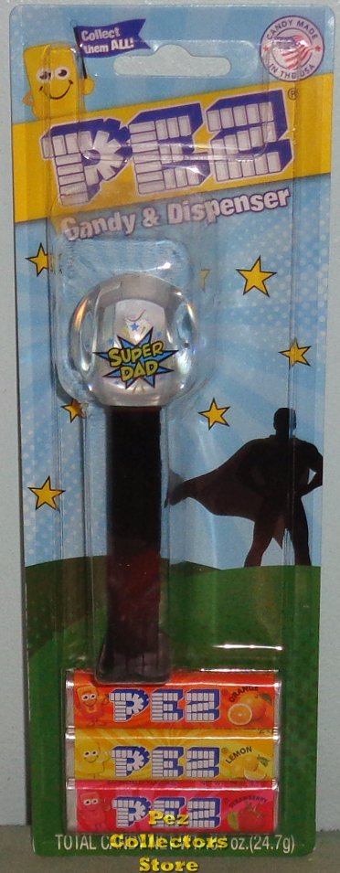 (image for) USA Happy Father's Day Super Dad Pez MOC