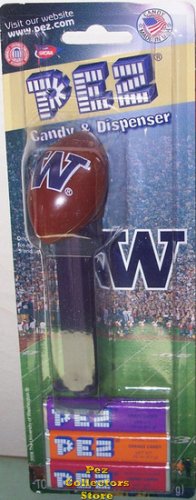 (image for) U. of Washington Huskies NCAA Football Pez MOC