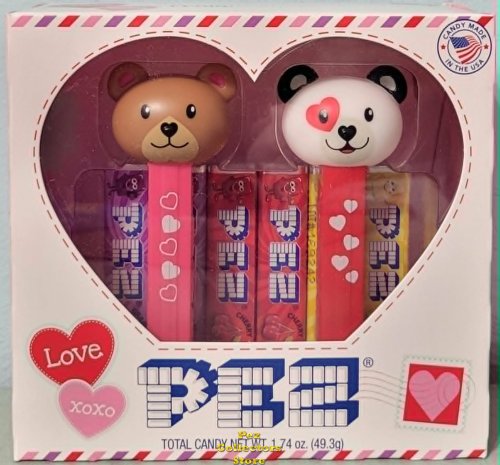 (image for) 2026 Valentine's Day Bears Pez Twin Pack