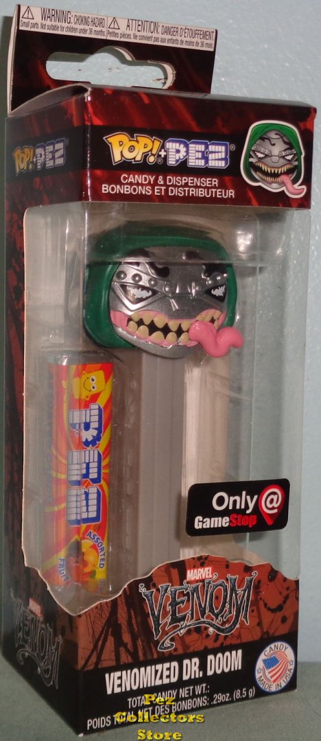 (image for) 2020 Marvel Venom Pez MIB - Click Image to Close