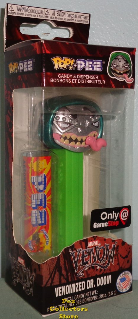 (image for) 2020 Marvel Venom Pez MIB - Click Image to Close