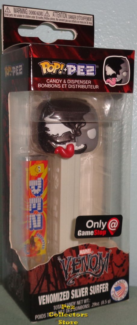 (image for) 2020 Marvel Venom Pez MIB - Click Image to Close