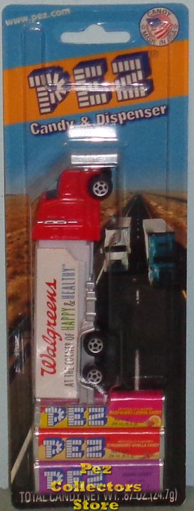 (image for) 2013 Walgreen Corner of Happy and Healthy Pez Truck MOC - Click Image to Close