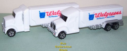 (image for) Set of 2 Limited Edition Walgreens Pez Trucks Loose