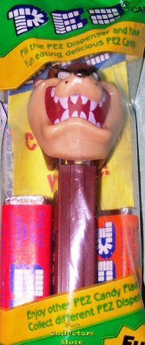 (image for) Taz Pointed Hairs Warner Bros Looney Tunes Pez MIB