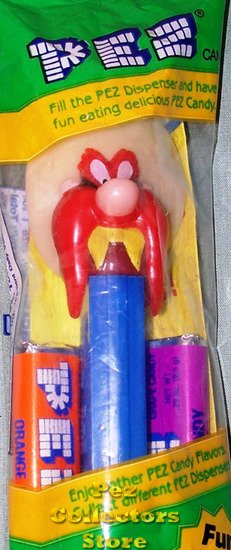 (image for) Yosemite Sam Long Whisker Warner Bros Looney Tunes Pez MIB - Click Image to Close