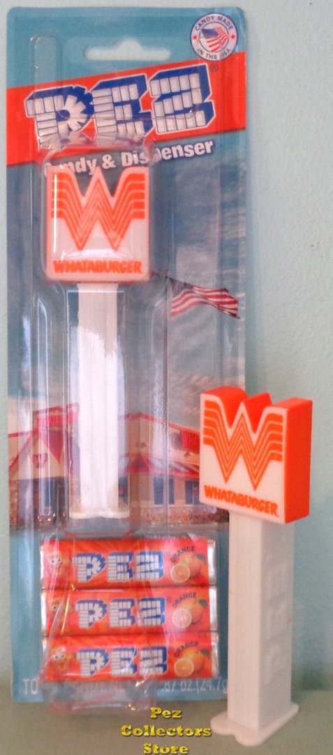 (image for) Whataburger Promotional Advertising Pez LOOSE - save on shipping - Click Image to Close