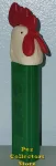 Rooster White Head Red Comb 2.6 No Feet Vintage Pez (image for) Rooster White Head Red Comb 2.6 No Feet Vintage Pez