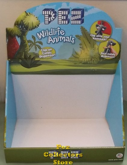 (image for) Wildlife Plush Pez Counter Display 12 count Box