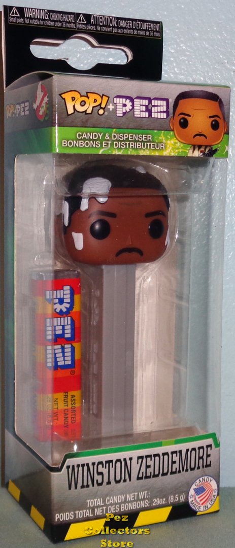 (image for) Ghost Busters Winston Zeddemore POP!+PEZ - Click Image to Close