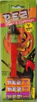 (image for) Witch D Pez Mint on Halloween Pumpkin and Witch Card