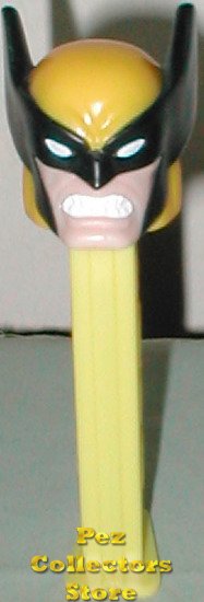 (image for) Wolverine Pez on Yellow Stem from X-Men Loose - Click Image to Close