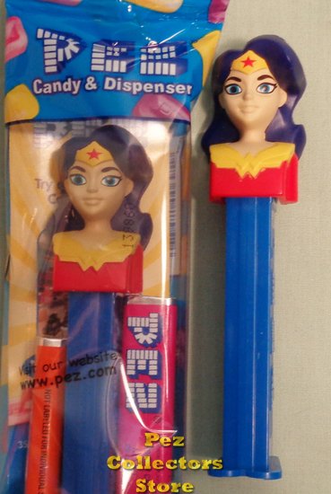 (image for) Wonder Woman Girl DC Super Hero Girls Pez MIB - Click Image to Close