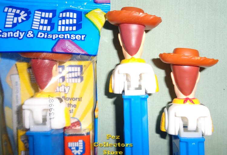 (image for) Woody Toy Story Pez No Spot Variation MIB - Click Image to Close