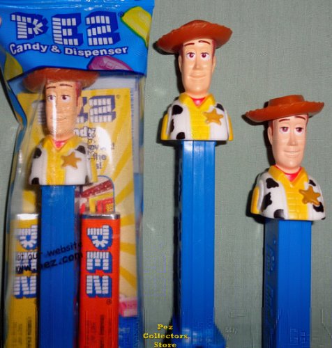 (image for) Woody Toy Story Pez No Spot Variation MIB