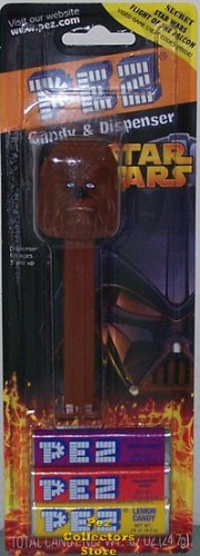 (image for) Wookie or Chewy Ltd Ed Pez Mint on Card
