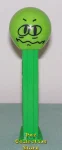 Worried Funky Face Pez on Green Stem Loose