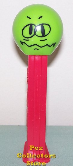 (image for) Worried Funky Face Pez on Red Stem Loose