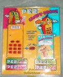 Yellow Electronic Pez Telephone With Phone Registry