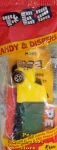 (image for) Yellow Cab V Grill on Green trailer Rigs Truck Pez MIB