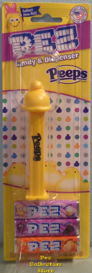 (image for) 2021 Yellow Peeps Pez MOC - Click Image to Close