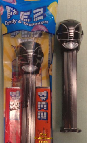 (image for) Zack Black Ranger Mighty Morphin Power Rangers Pez MIB