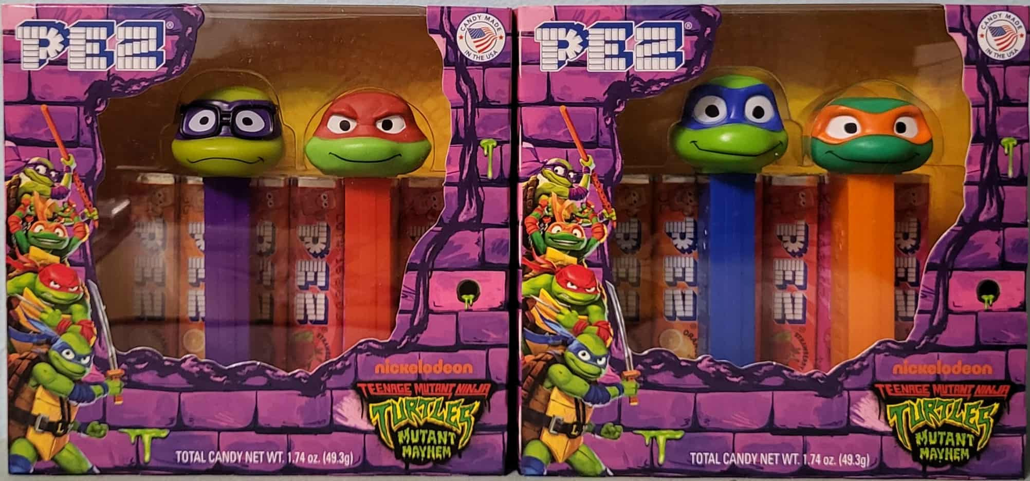 2025 Teenage Mutant Ninja Turtles Mutant Mayhem Series Pez