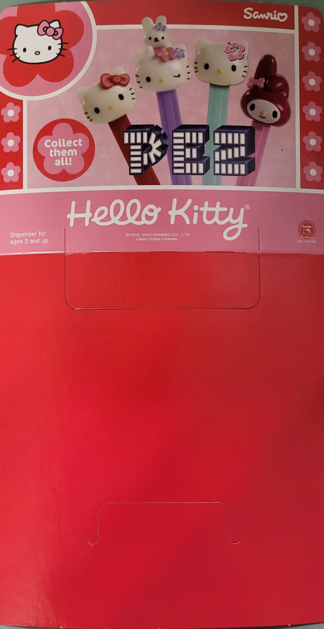 Hello Kitty Pez 24ct Counter Display Header Card - $8.00 : Pez ...