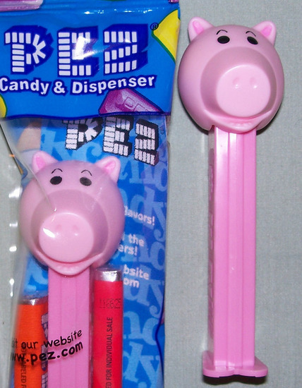 (image for) 2010 Toy Story Hamm the Pig Pez MIB - Click Image to Close