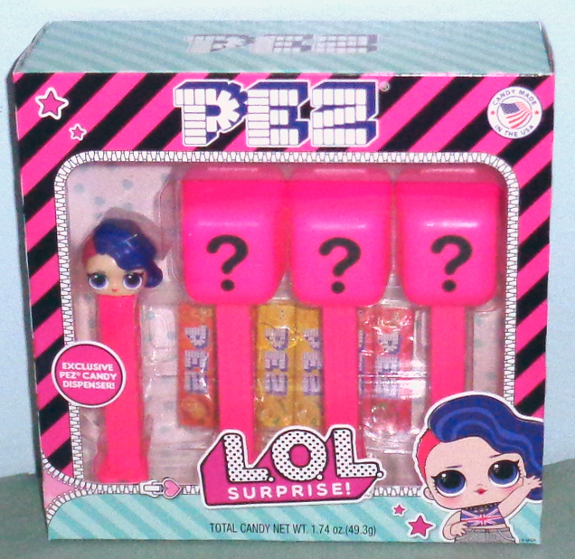 LOL Surprise 4 piece Pez Mystery Box Set 14.00 Pez Collectors Store The Ultimate Pez Shopping Site