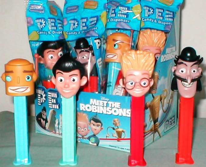 Meet the Robinsons Set of 4 Pez MIB 