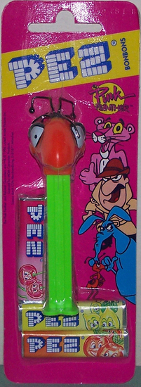 Set Of 3 Retired ASTERIX Pez on Foreign Cards 