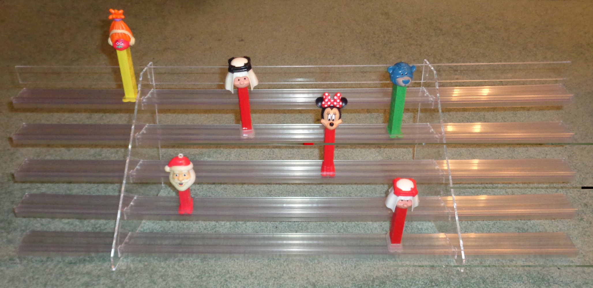 5 Tier Grandstand Stadium Display 29.5 inch Holds 120+ Pez