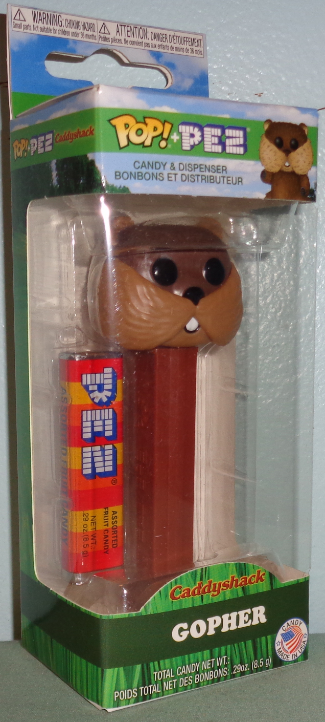 Caddyshack Gopher POP!+PEZ 6.00 Pez Collectors Store, The Ultimate