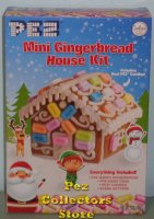 (image for) Pez Gingerbread House Kits