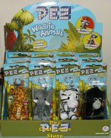 Wildlife Animals Plush Pez
