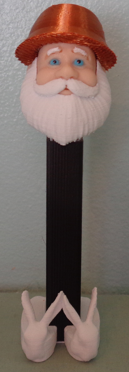 Steve Glew Pez Outlaw COPPER Hat Bunny Slipper Custom 3-D Print