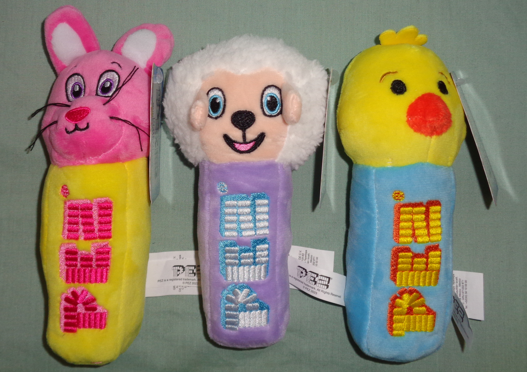 Plush Easter Pez Set - Bunny, Lamb and Ducky NWT - $ : Pez Collectors  Store, The Ultimate Pez Shopping Site!