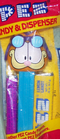Garfield Pilot Pez from Series II MIB - $5.00