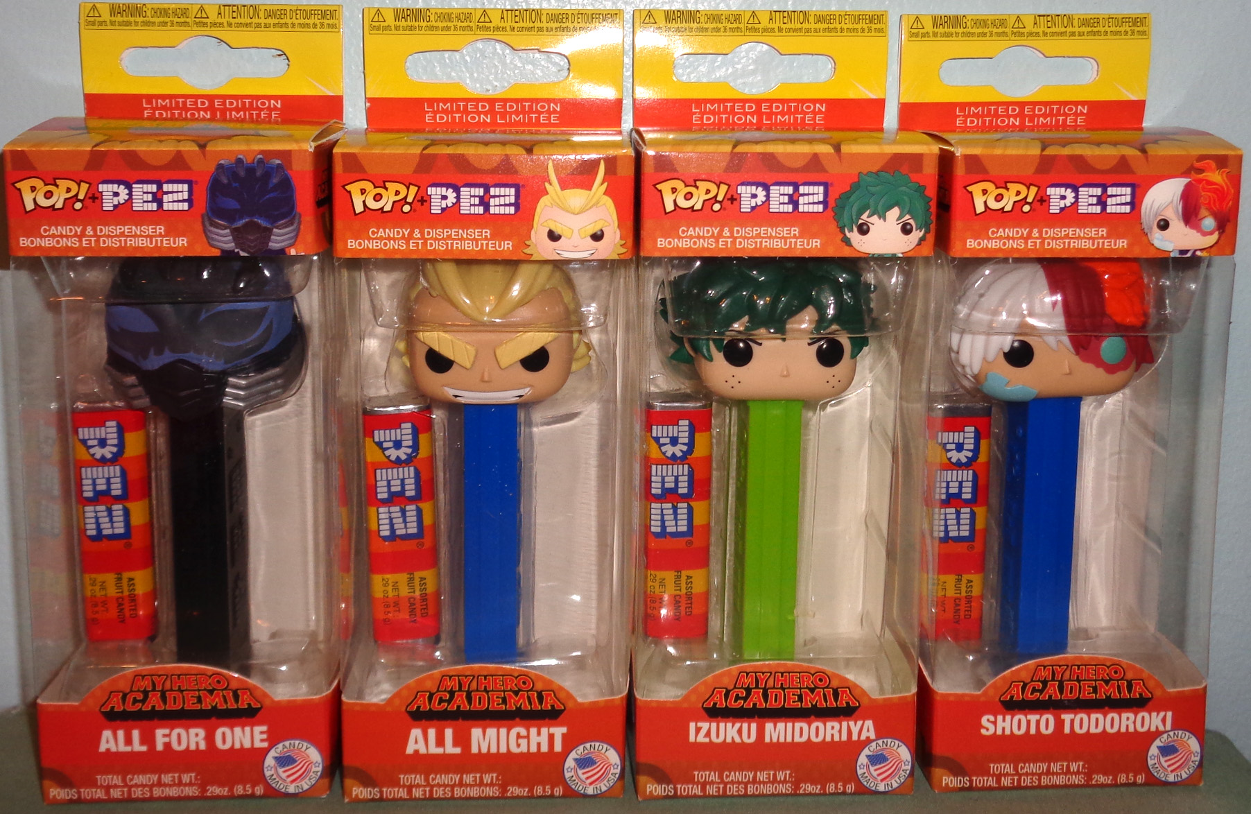 My Hero Academia set of 4 BUNDLE POP 
