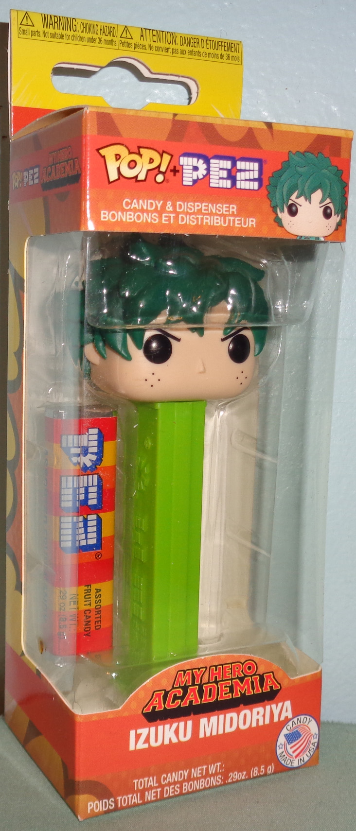 Mint In Box My Hero Academia Funko Pop Pez  MHA *  ALL MIGHT  * 