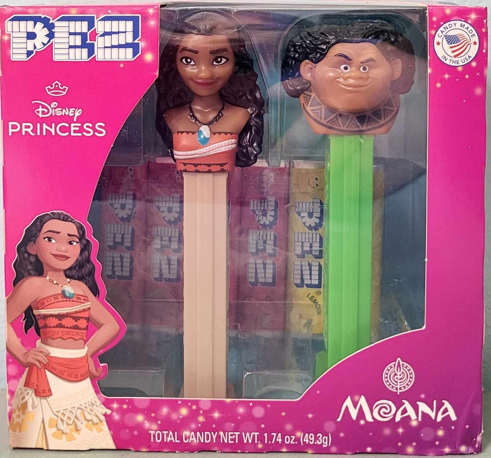 Moana and Maui Pez Twin Pack - $8.00 : Pez Collectors Store, The