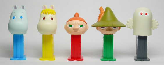 Set 013 Moomin Mini Pez Set of 5 - $90.00 : Pez Collectors Store