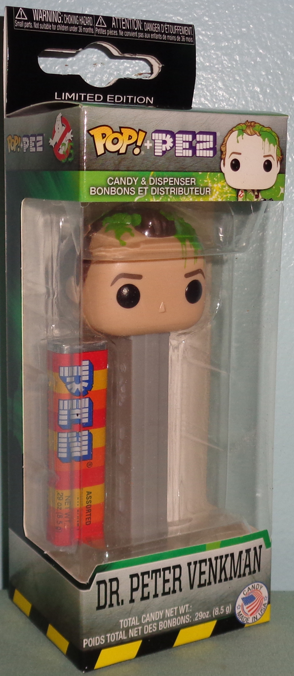 (image for) Ghost Busters Dr. Peter Venkman POP!+PEZ - Click Image to Close