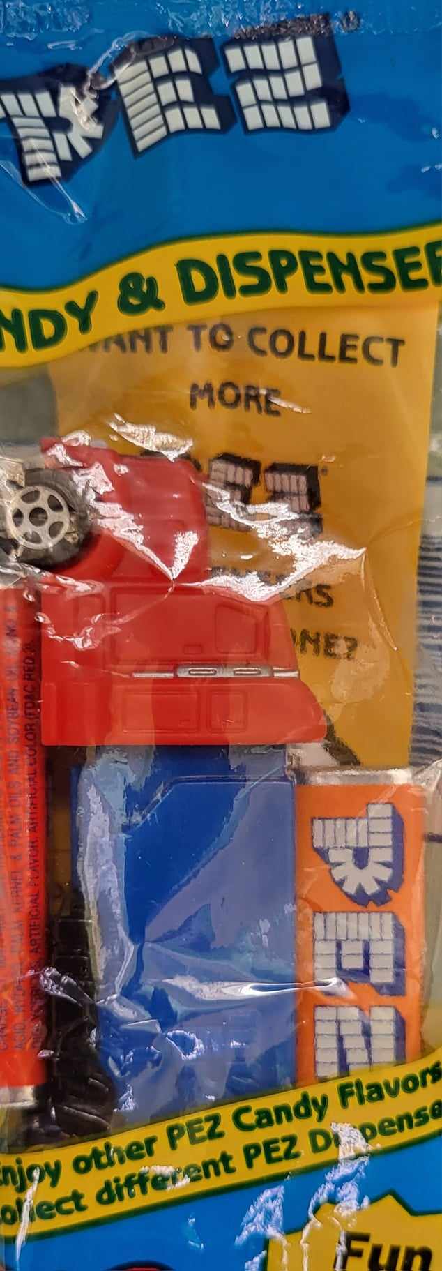 Red Cab Small Stacks on Blue trailer Rigs Truck Pez MIB - $4.00 : Pez ...