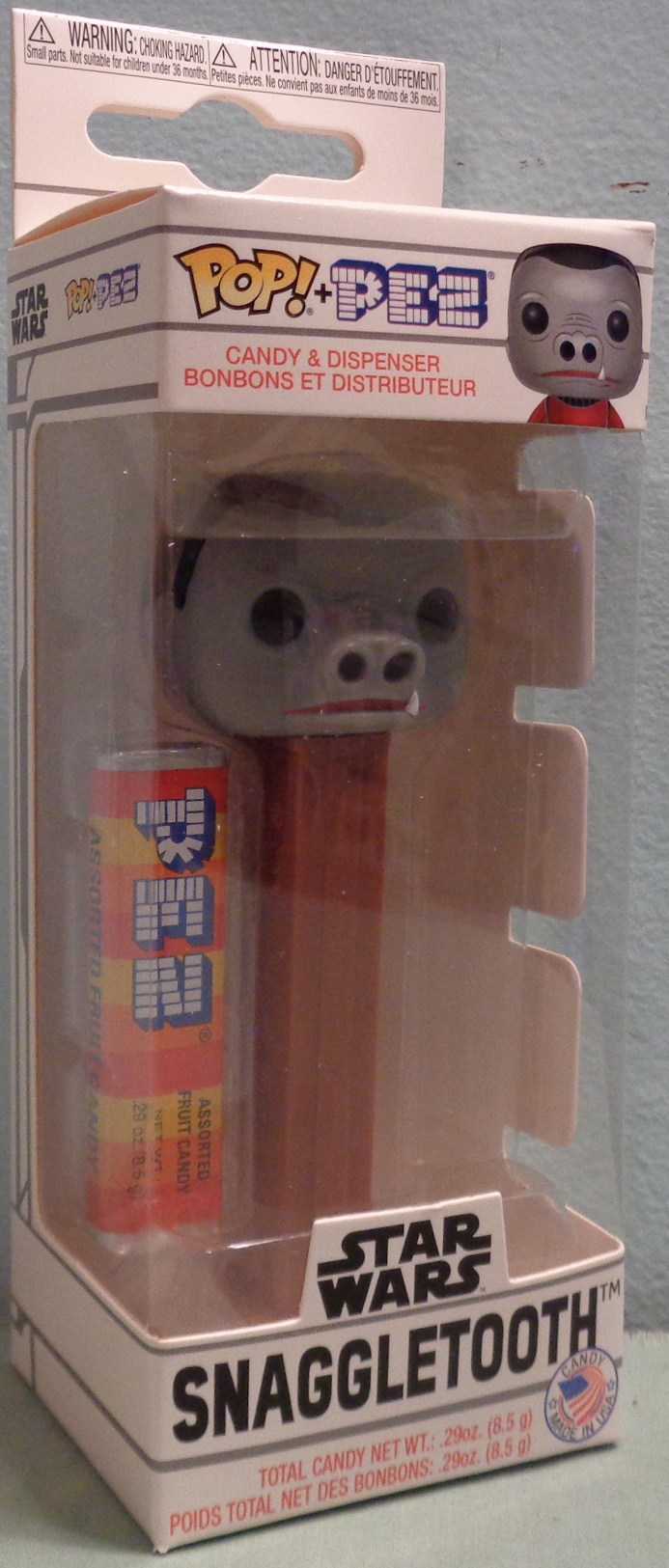 (image for) Star Wars Snaggletooth Funko POP!+PEZ - Click Image to Close