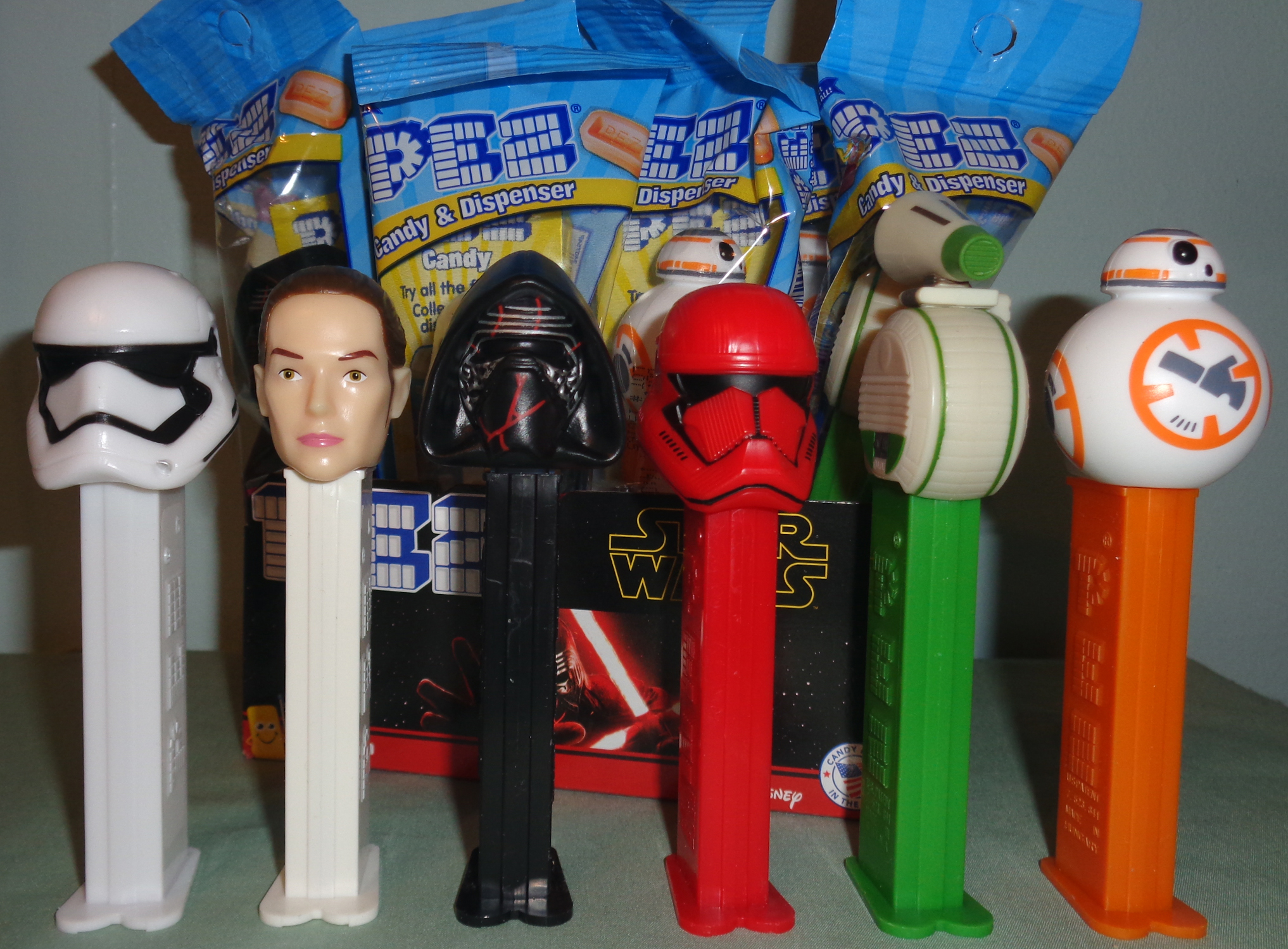 star wars pez list