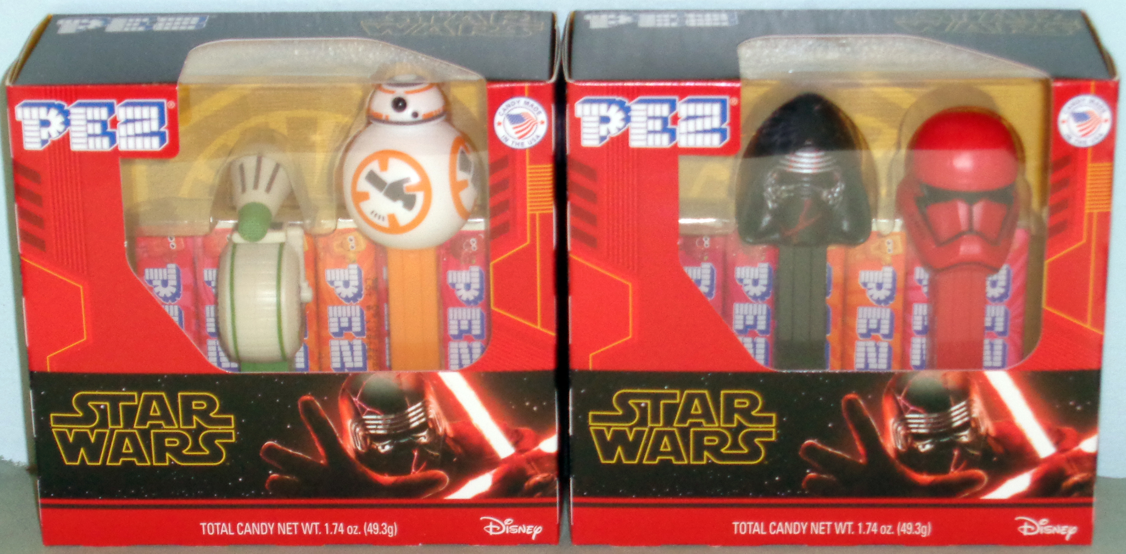 Star Wars Pez Candy Star Wars Twin Pack The Rise of Skywalker Sith Troop NEW